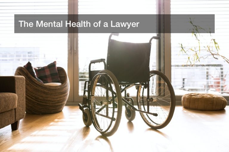 The Mental Health of a Lawyer