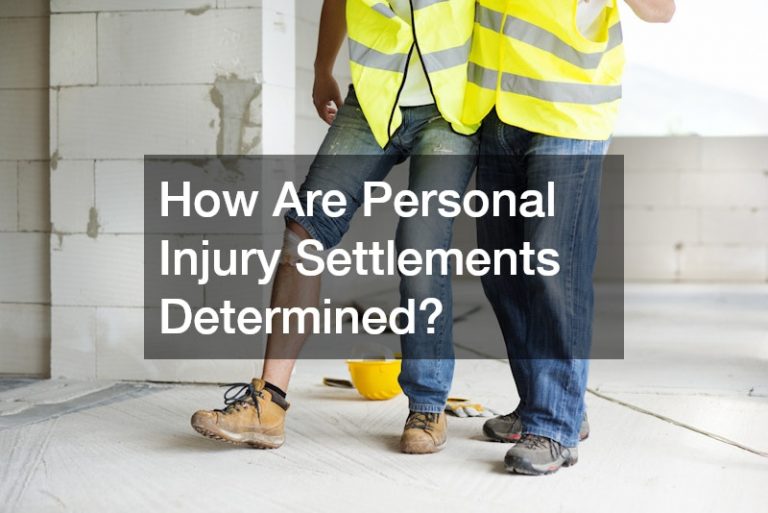 How Are Personal Injury Settlements Determined?
