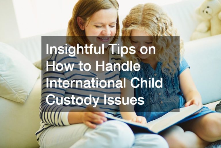 Insightful Tips on How to Handle International Child Custody Issues